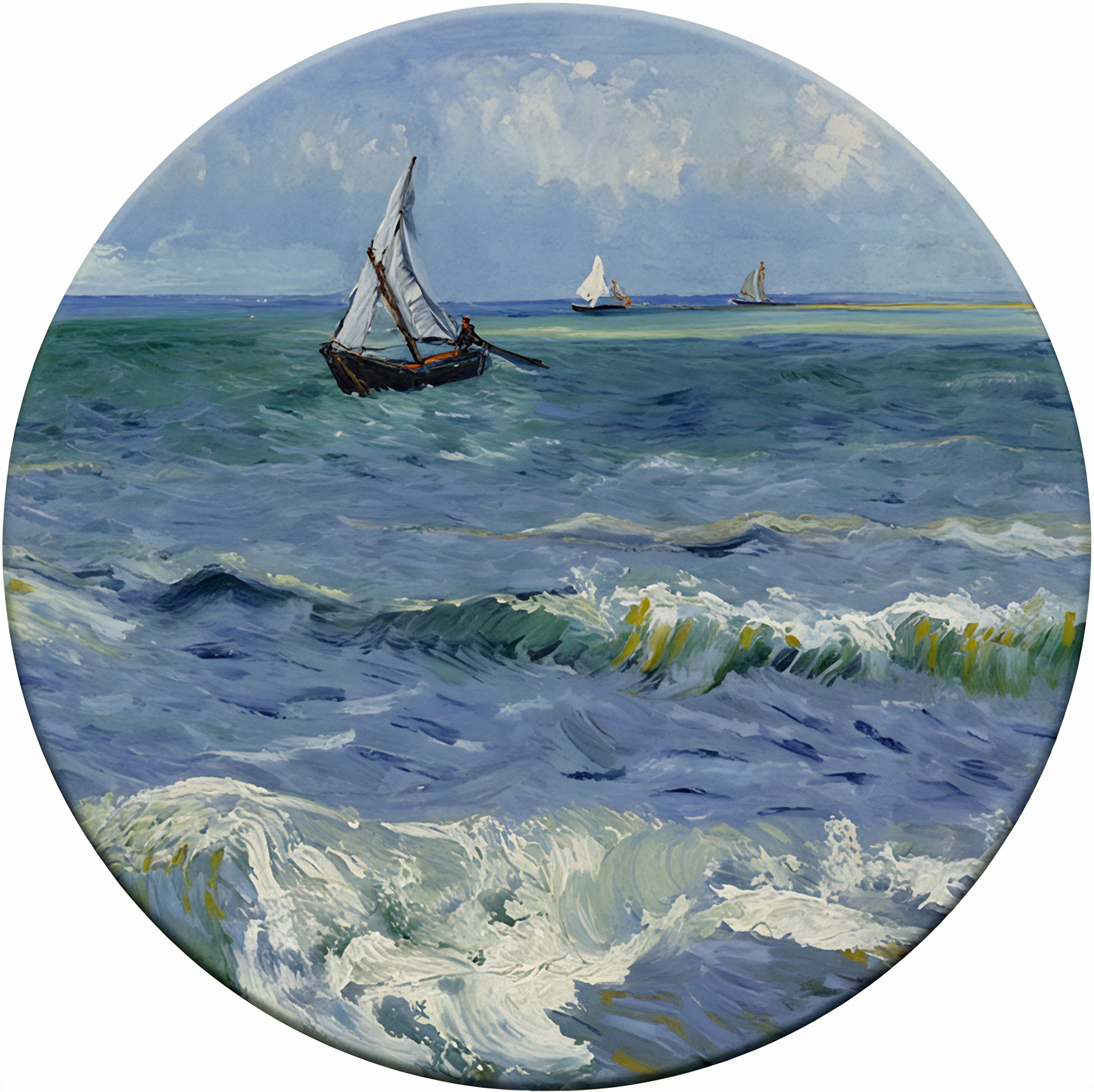 Creative oil painting