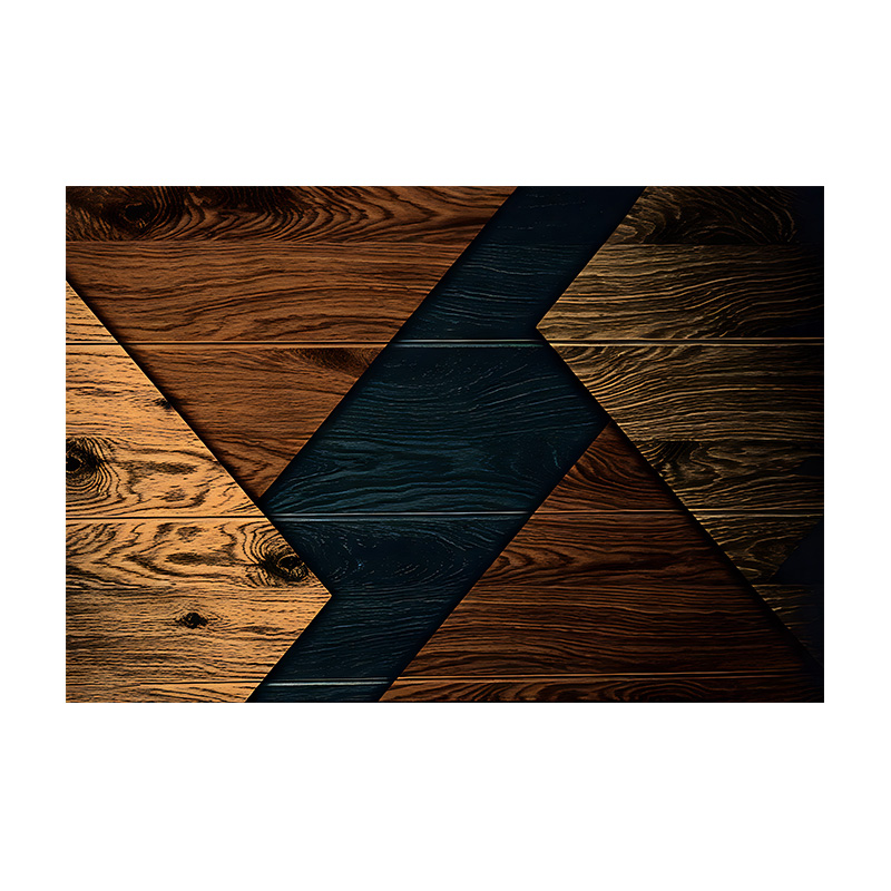 Wooden-Style Entrance Mats